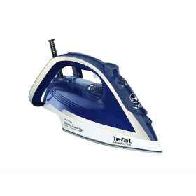 Fier de calcat Tefal Ultragliss Plus FV6812E0, 2800W, jet de abur 260 g/min, abur variabil 0-50 g/min, alb/albastru TEFAL - 1